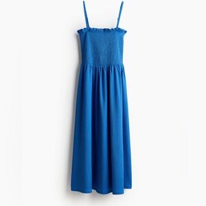 Divided Blue Maxi Dress